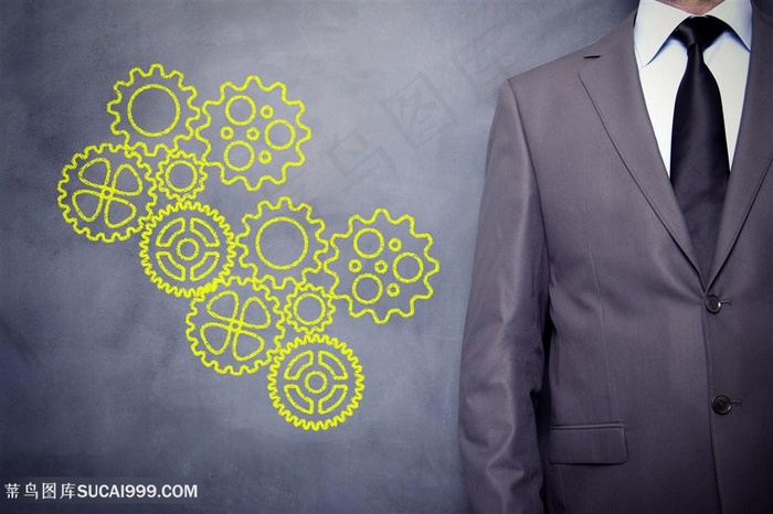 商务齿轮信息科技高清图