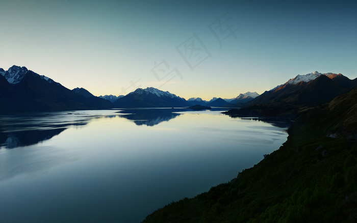 夕阳湖 夕阳 湖 唯美湖 唯美背景 