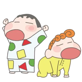 蜡笔小新可爱人物素材