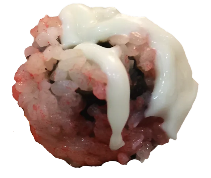 樱花寿司日本海苔米饭柚子醋沙拉蛋黄蟹柳酸黄瓜小丸子肉松盒装免抠摄影元素psd模版下载