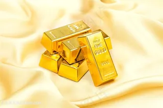 金色金钻金块高清图片