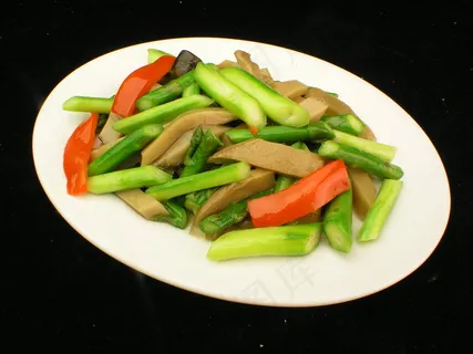 2329百灵菇炒露笋s 2329百灵菇炒露笋s