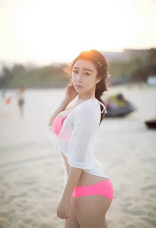 摄影图片人物美女模特照片