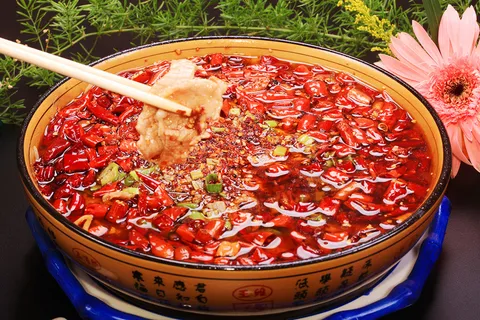 麻辣水煮肉片 麻辣水煮肉片