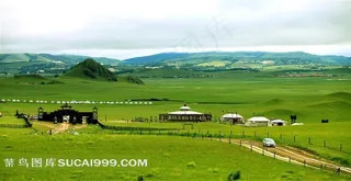 乌兰布统大草原摄影图片