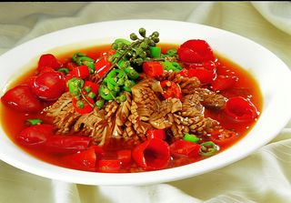 川菜湘菜高清菜谱 红汤腰花