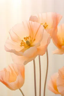 鲜花粉色唯美意境摄影