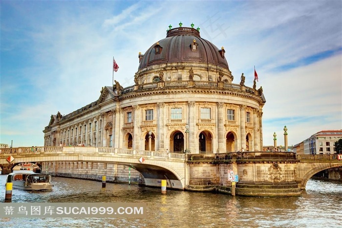 德国柏林的博德博物馆摄影