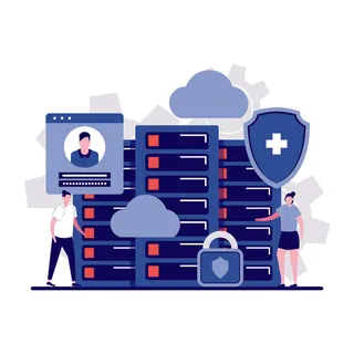 扁平化人物场景办公互联网等距ai矢量设计网页海报UI素材插画