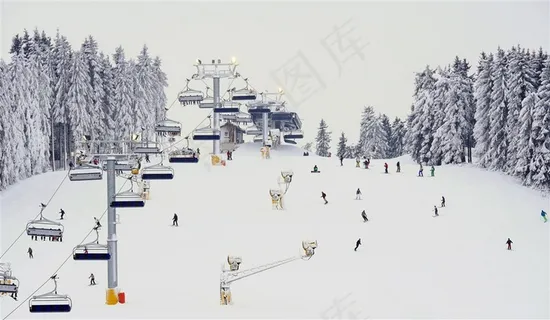 滑雪场图片素材 滑雪场图片素材