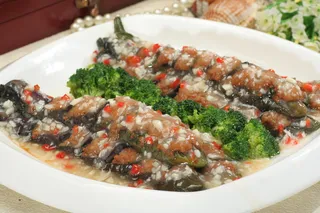 蒜香扒茄子 22元 (1)