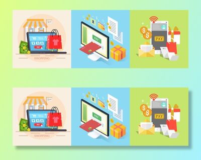 商务2.5D未来科技商务素材