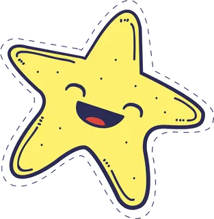 五角星卡通