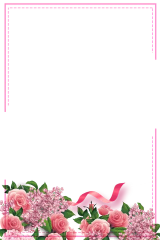 38妇女节三八女神女王粉色花朵玫瑰艺术字设计png免抠ps素材