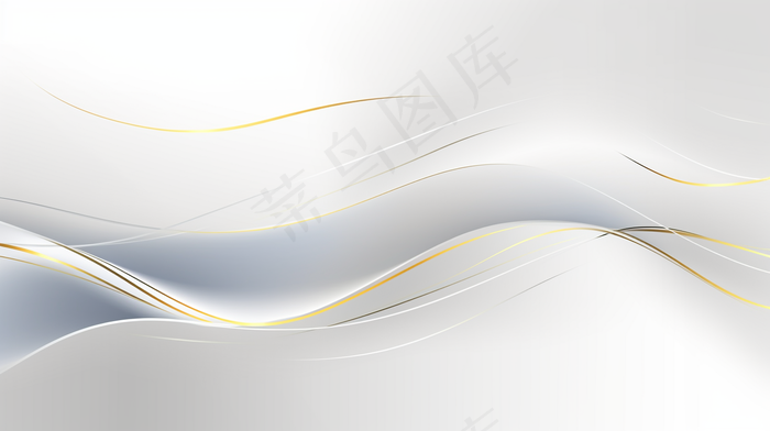 白金大气华丽线年会总结背景