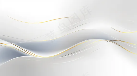 白金大气华丽线年会总结背景