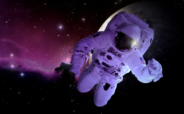 高清唯美宇宙太空宇航员