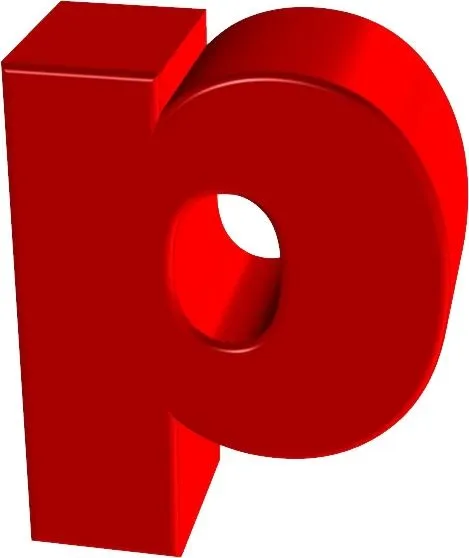 字母P PNG免抠(469x558)