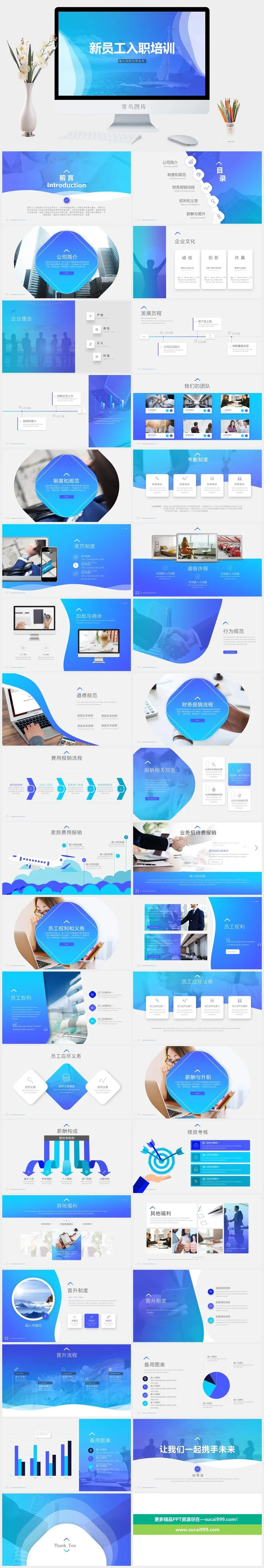 员工培训PPT模板