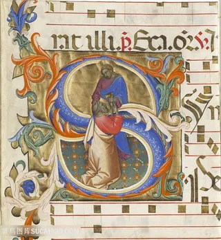 老人教徒艺术挂画装饰画