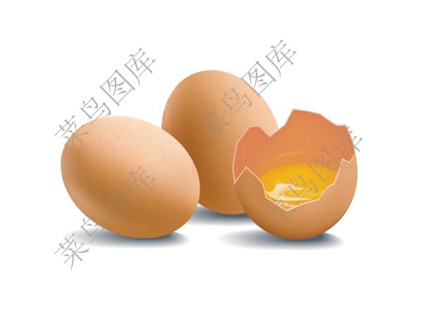 鸡蛋矢量图ai矢量模版下载