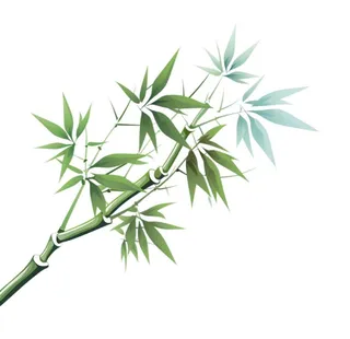 竹叶绿色元素