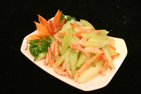2577西芹拌虾干 2577西芹拌虾干