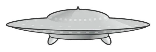 飞碟 PNG免抠(1000x339)