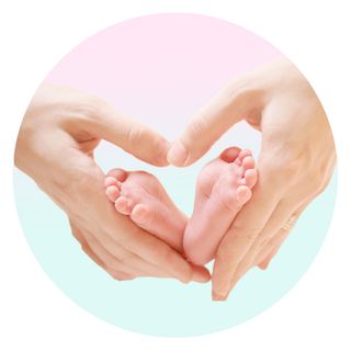 呵护婴儿宝宝母爱小脚丫