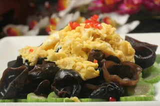 丝瓜秋耳炒鸡蛋 (3)