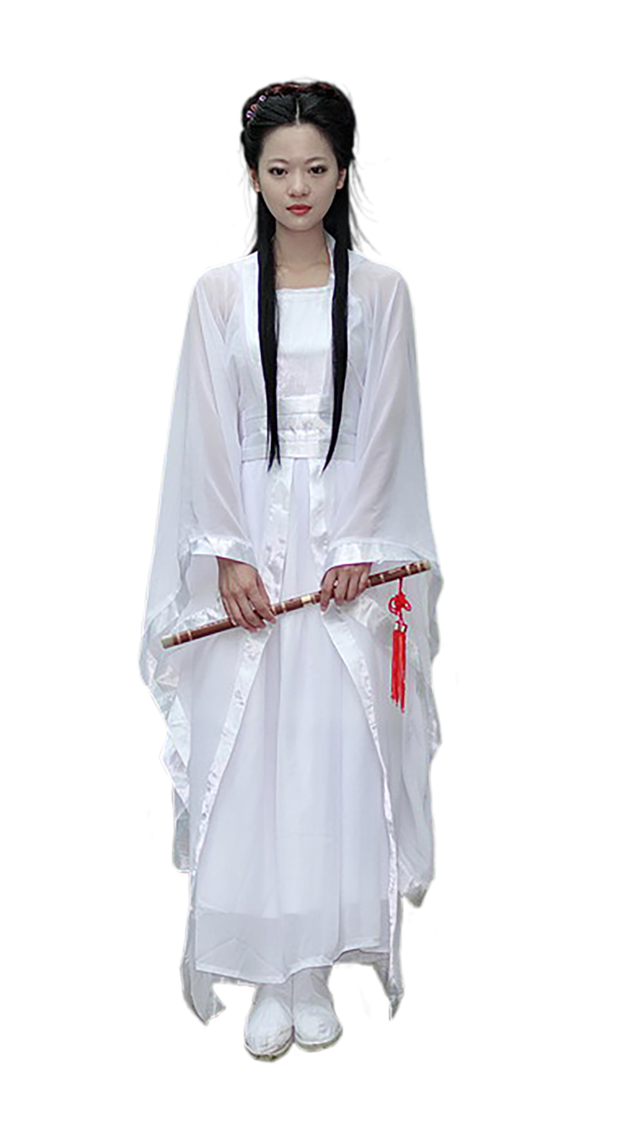 11 (11)免抠元素 免抠摄影 美女 人物 服装 古风 演奏