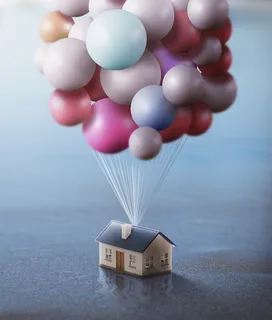 房地产创意海报PSD素材