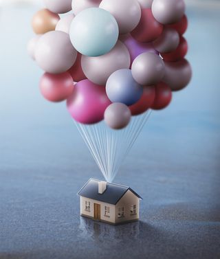 房地产创意海报PSD素材