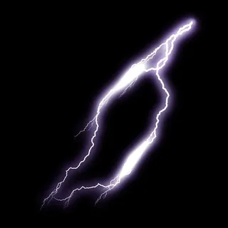 精致的闪电素材