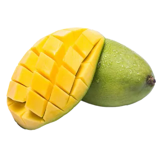 36青芒果 (1)水果超市商品白底图免抠实物摄影png格式图片透明底