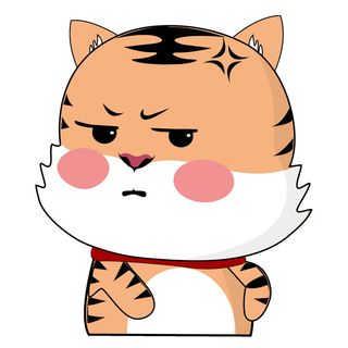 PNG免扣2022虎年新年春节元旦卡通老虎形象图片插画PSD设计素材