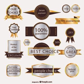 免抠促销标签矢量