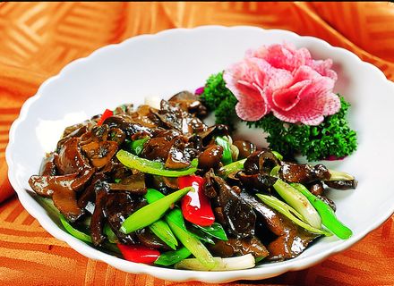 川菜湘菜高清菜谱 清炒山珍菇