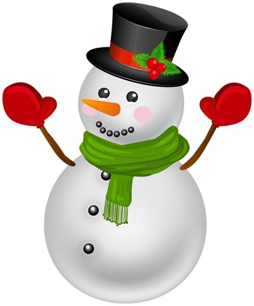 雪人 PNG免抠(499x600)
