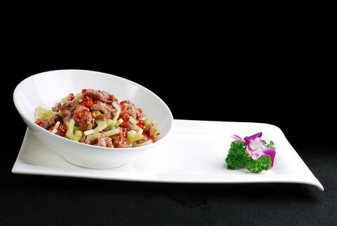 XCXC0257菜杆炒羊肉