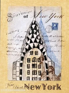 明信片纽约帝国大厦 明信片纽约帝国大厦