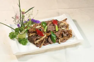 28酱爆什菌牛肉 珠江生活