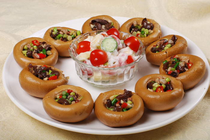 川菜湘菜高清菜谱 海参杂粮包