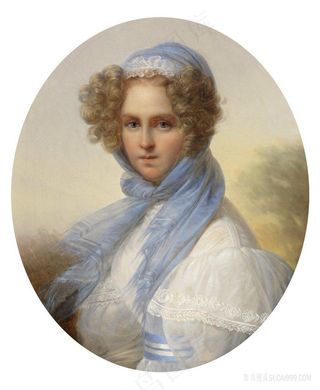 弗朗索瓦·约瑟夫·金索恩—金索恩小姐的肖像