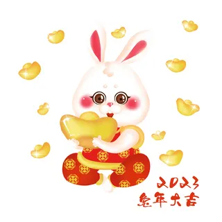 兔年大古2023年兔子