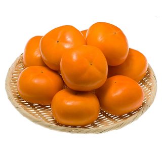 柿子-1水果超市商品白底图免抠实物摄影png格式图片透明底