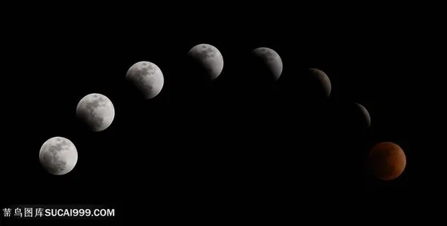 月全食高清背景图