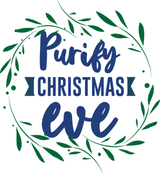 圣诞节字体平安夜主题字体设计