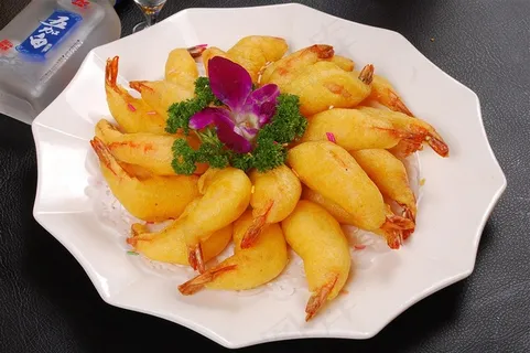 麦香虾美食素材 麦香虾美食素材