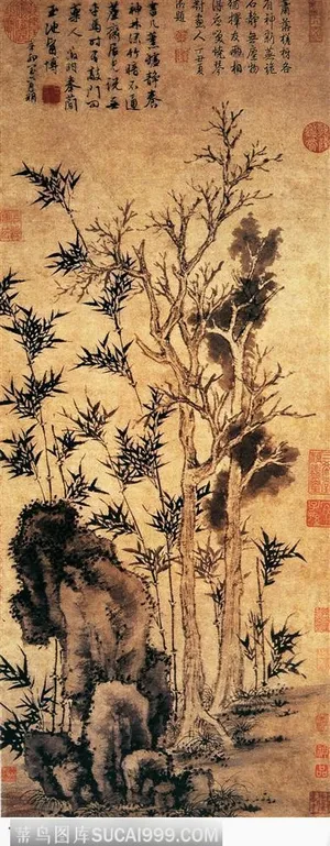花鸟篇-冬竹 花鸟篇-冬竹